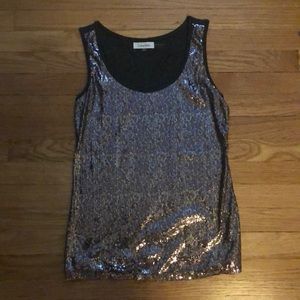 Sequin Calvin Klein Top